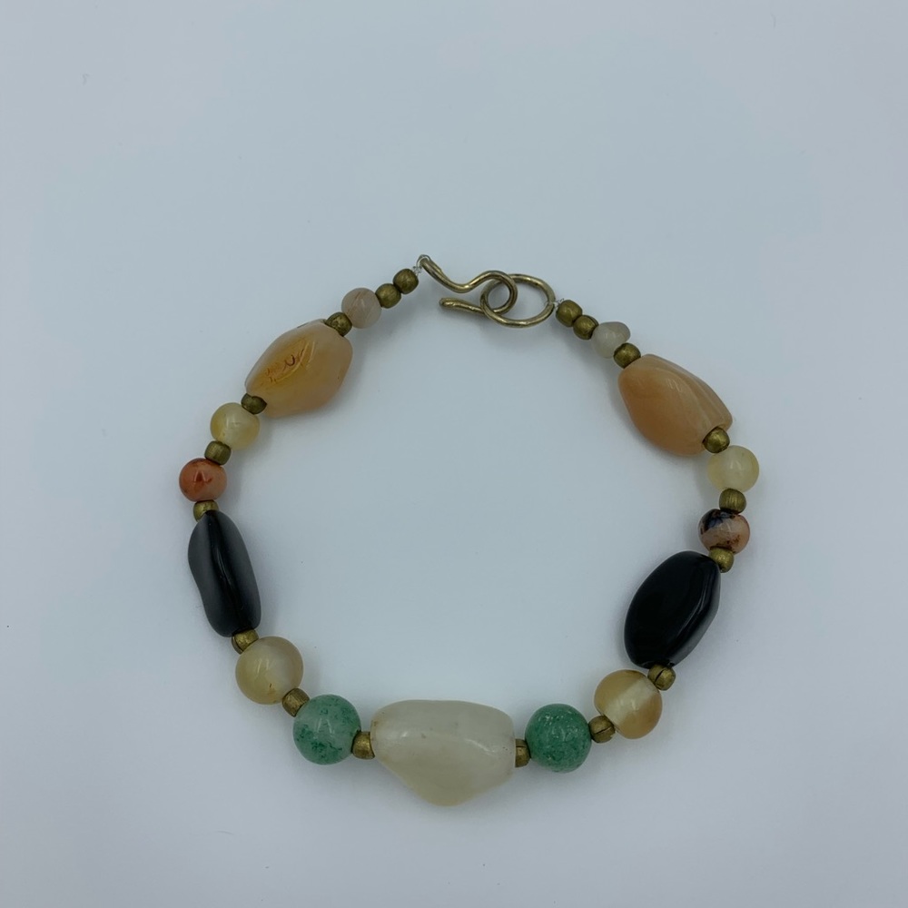 Beaded Gemstone Bracelet